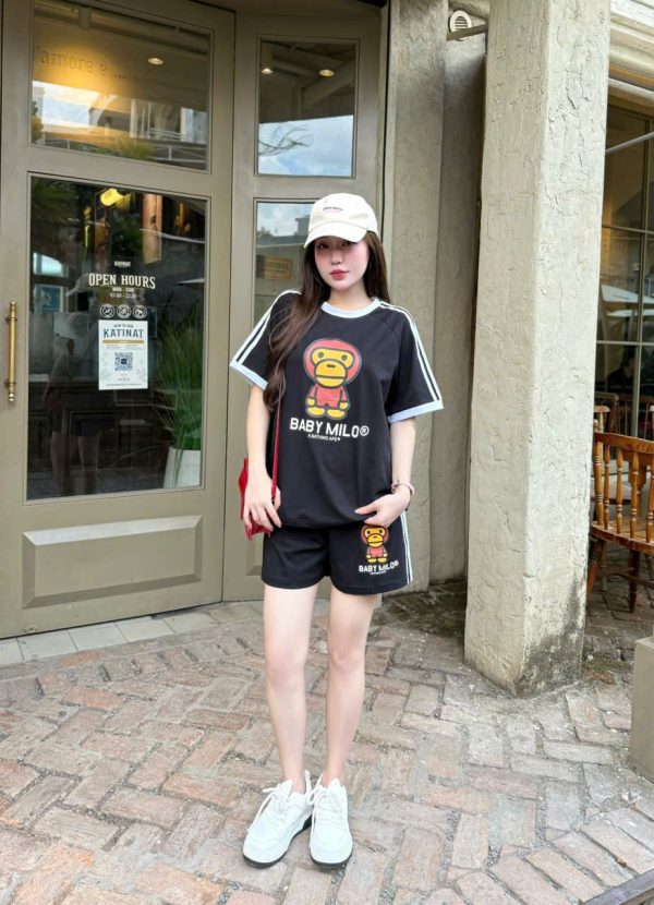 Set Bộ Đùi Thể Thao thun cotton khỉ milo Khanh La - Ảnh 19
