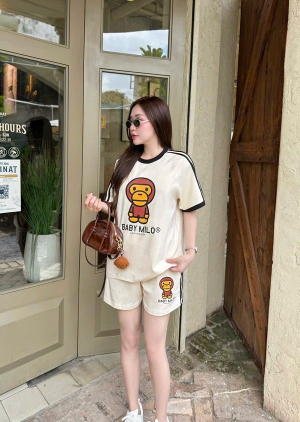 Set Bộ Đùi Thể Thao thun cotton khỉ milo Khanh La - Ảnh 16