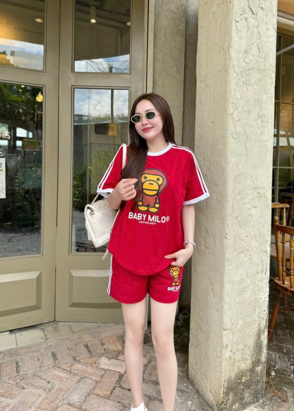 Set Bộ Đùi Thể Thao thun cotton khỉ milo Khanh La - Ảnh 2