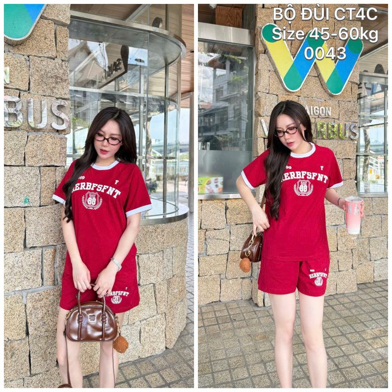 Trùm sỉ đồ bộ thun cotton