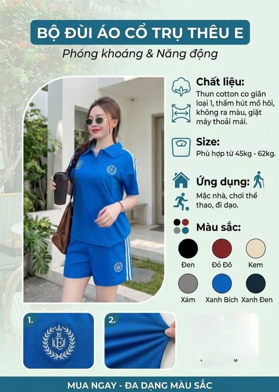 Kho hàng sỉ đồ bộ thun nữ giá gốc