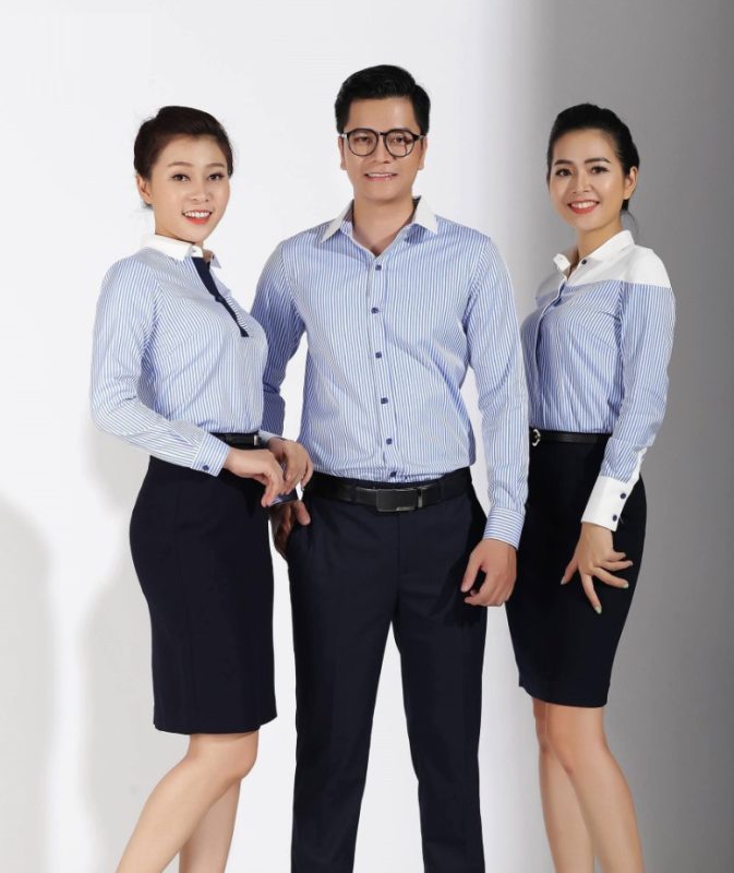 may đồng phục công sở